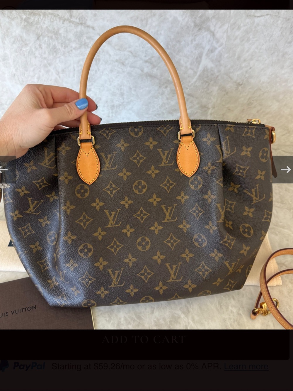 Authentic Louis Vuitton Turenne MM - Picture 12 of 16